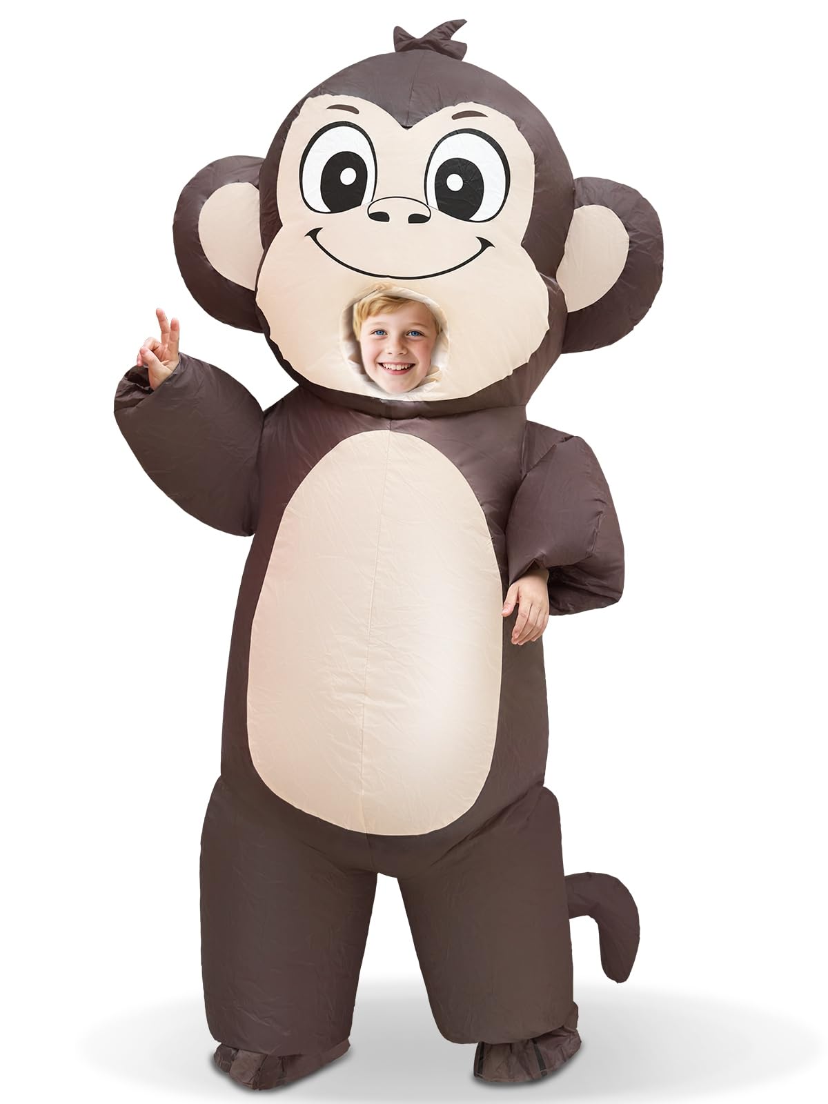 Camlinbo Halloween Inflatable Monkey Costume for Kids