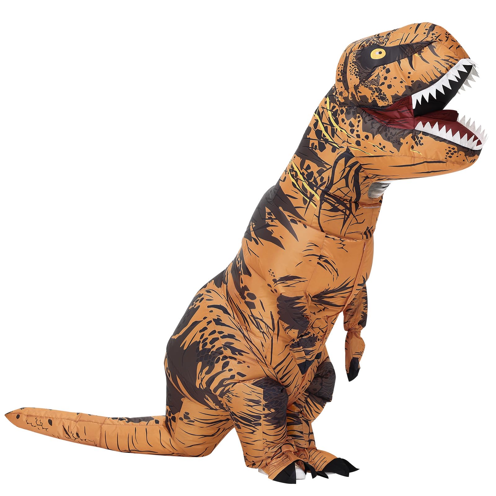 Servllcell Inflatable Dinosaur Costume for Kids/Teens,Halloween Costumes T Rex Blow Up Costumes for Boys Girls,Cosplay Party