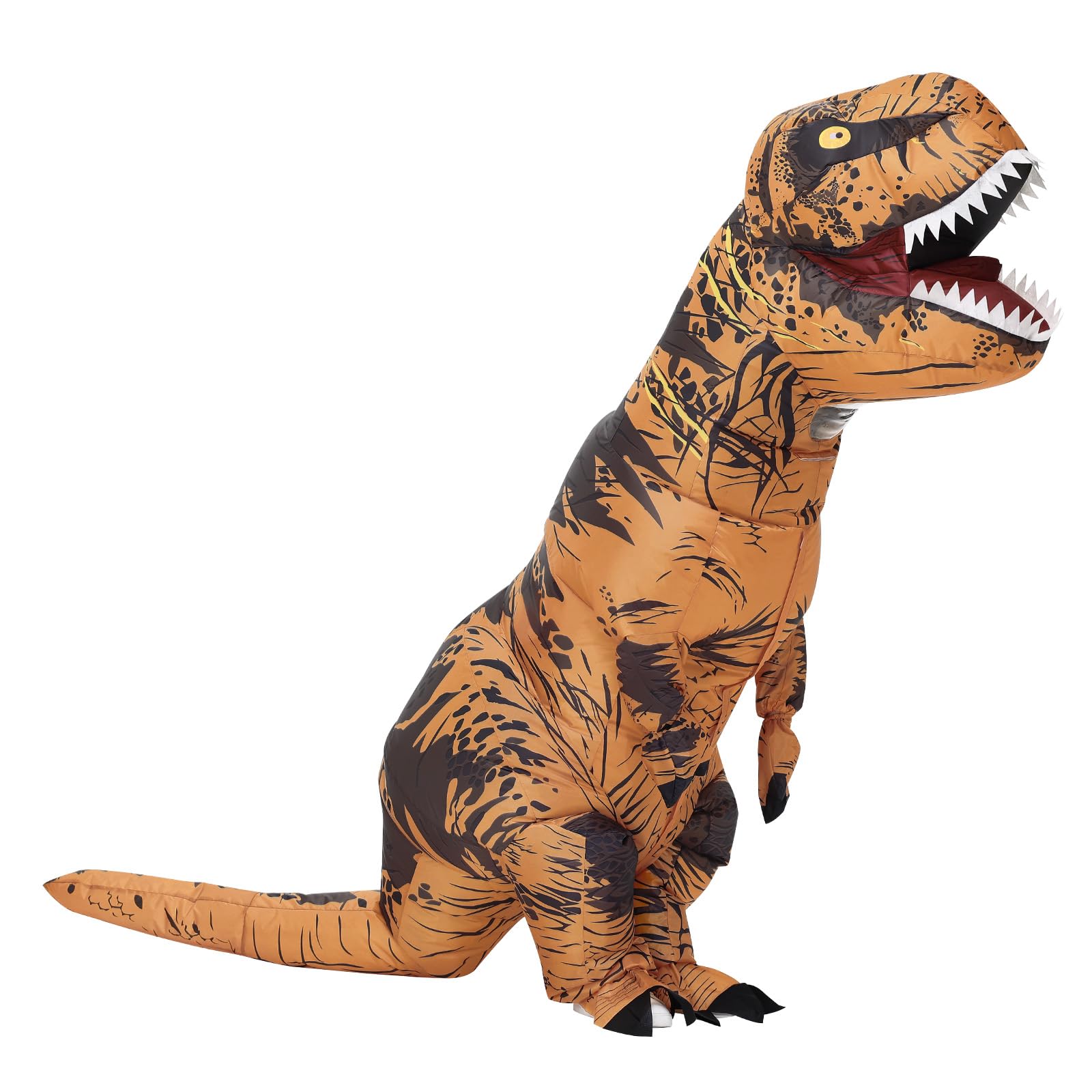 Servllcell Inflatable Dinosaur Costume for Kids/Teens,Halloween Costumes T Rex Blow Up Costumes for Boys Girls,Cosplay Party