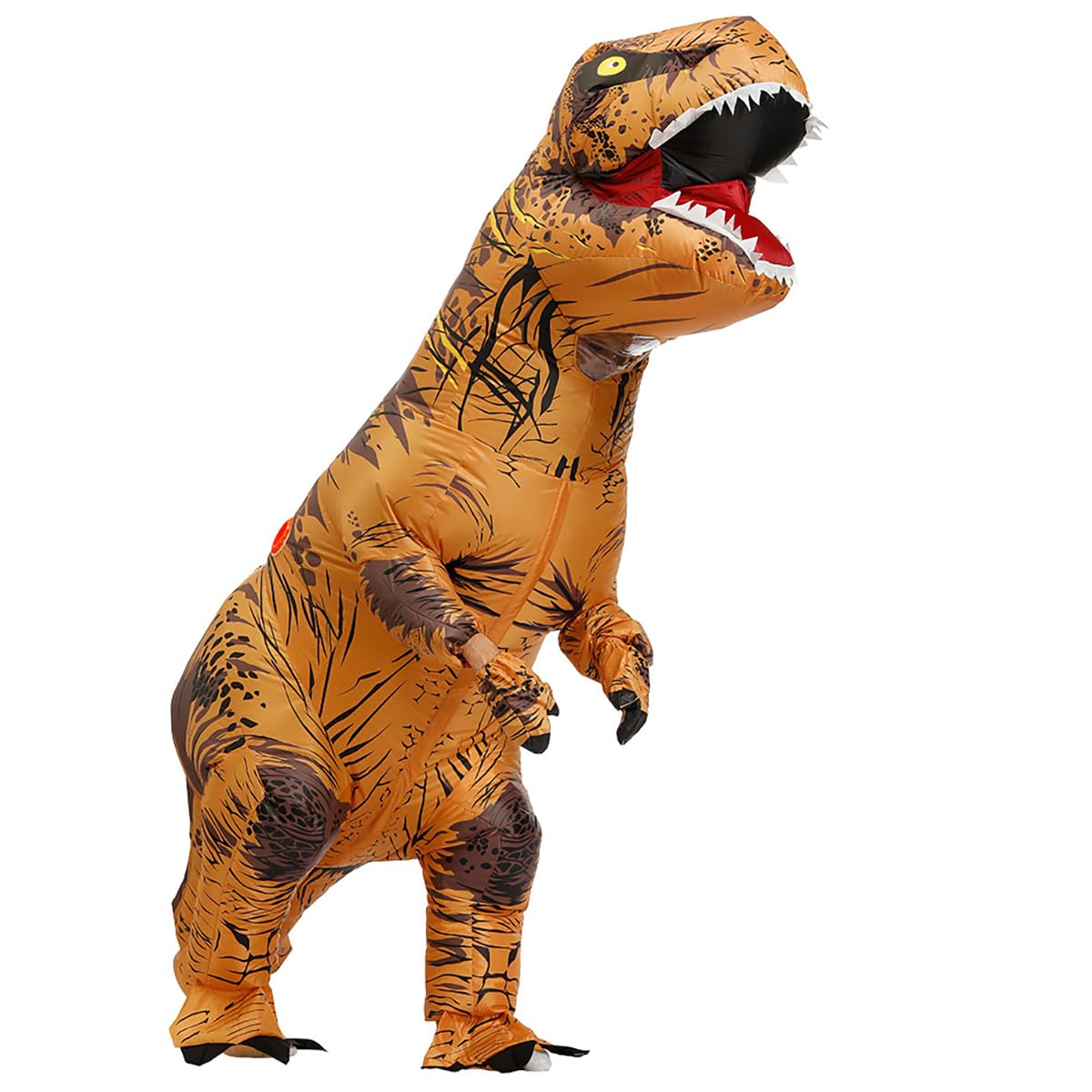 Funny Inflatable Dinosaur Costume for Adult and Kids,Blow Up Dinosaur Costume for Halloween Cosplay Party