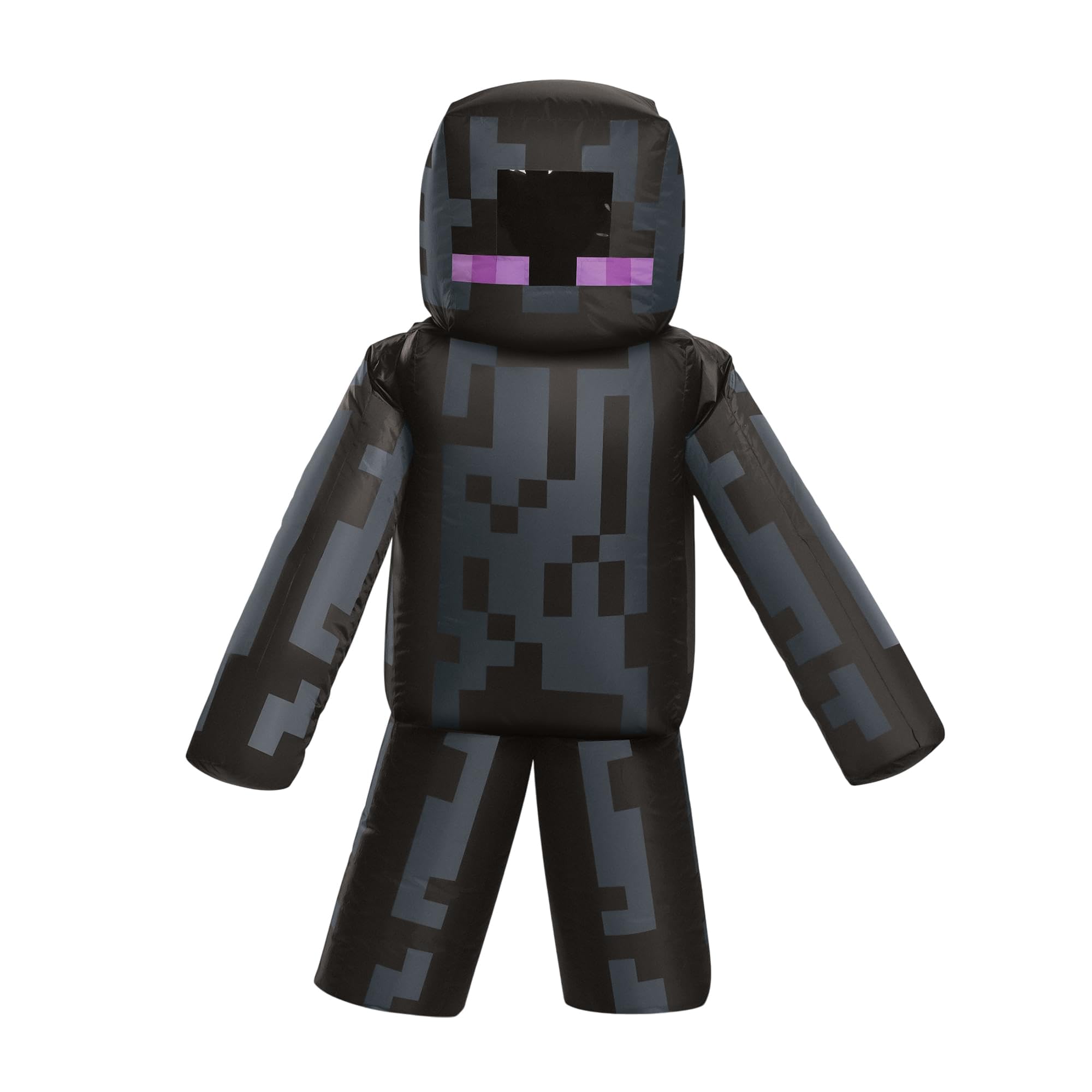 Enderman Costume, Inflatable Minecraft Costumes for Kids, Child Size Fan Operated Expandable Blow Up Suit Black
