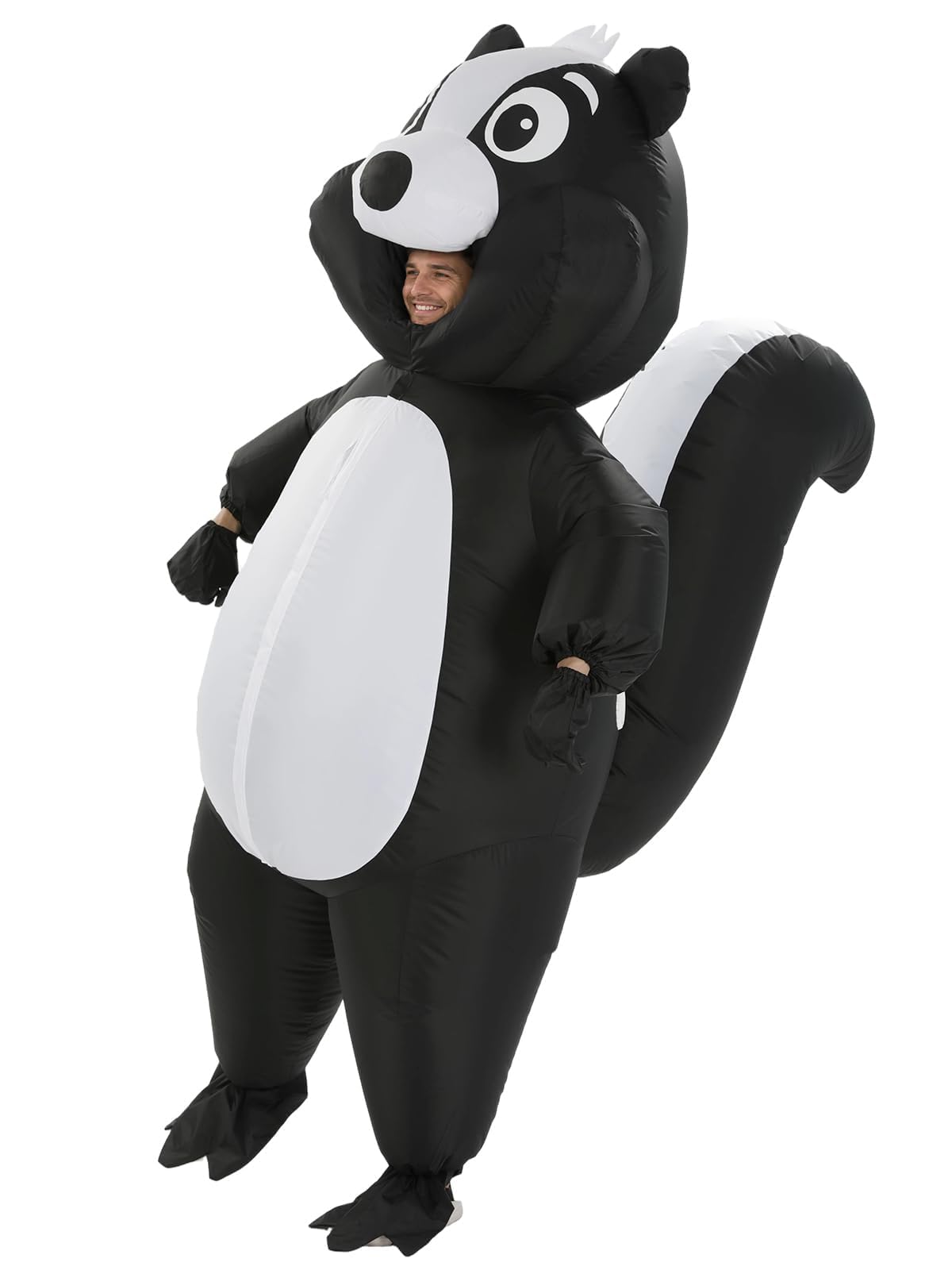 Inflatable Skunk Costume for Adults, Funny Halloween Blow Up