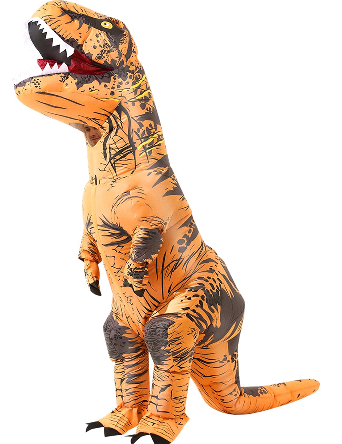 8 Colour Halloween Inflatable Dinosaur Costume Adult Fancy Dinosaur Suit Blow up Trex Costume