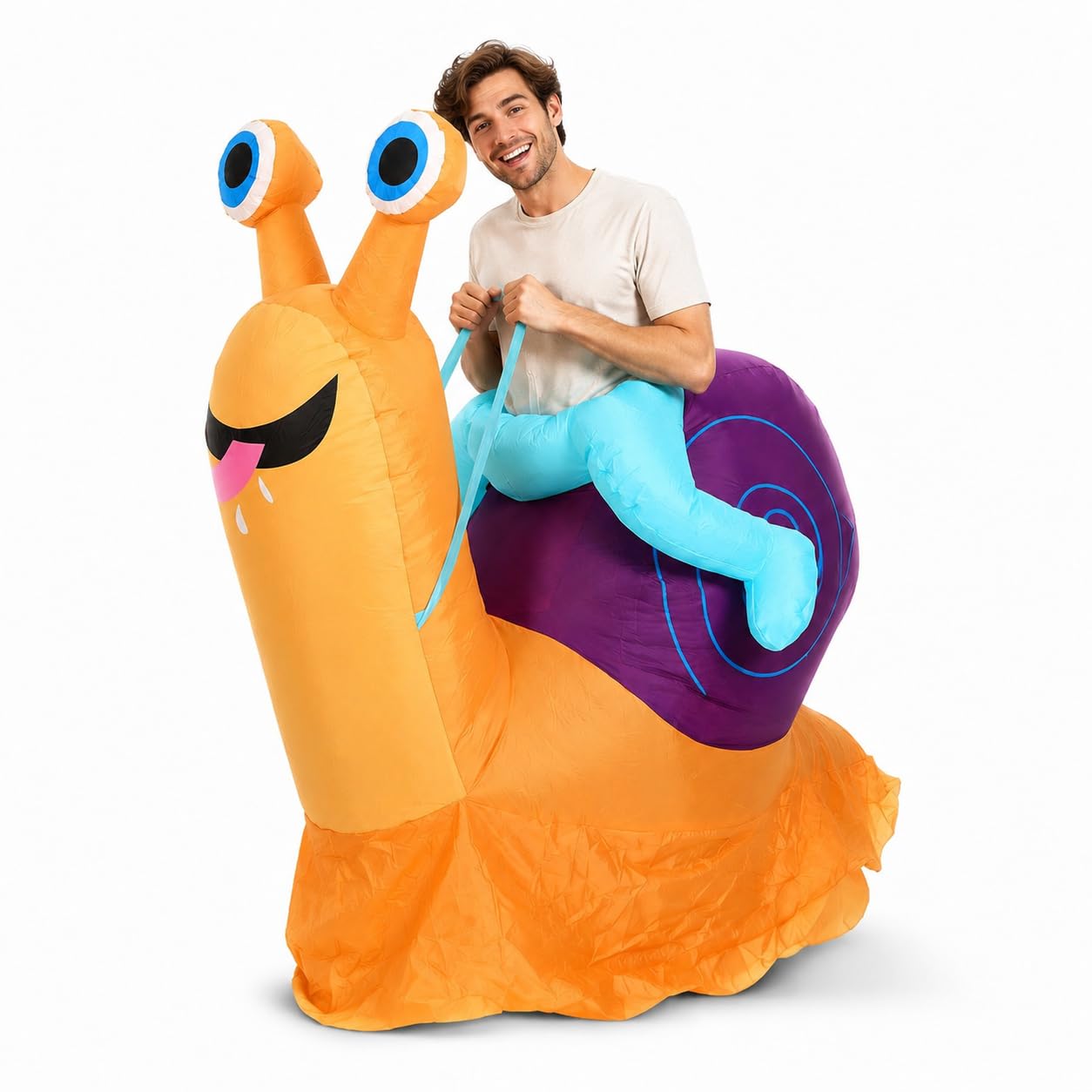 Halloween Snail Inflatable Costume for Adults