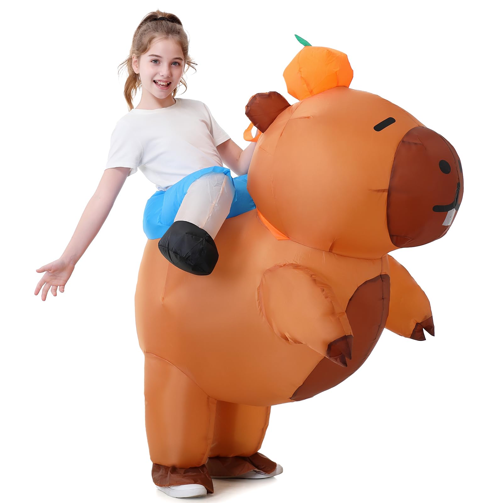 Inflatable Animal Costume for kids Cosplay Party Ride on Animal Blow Up Costumes Halloween