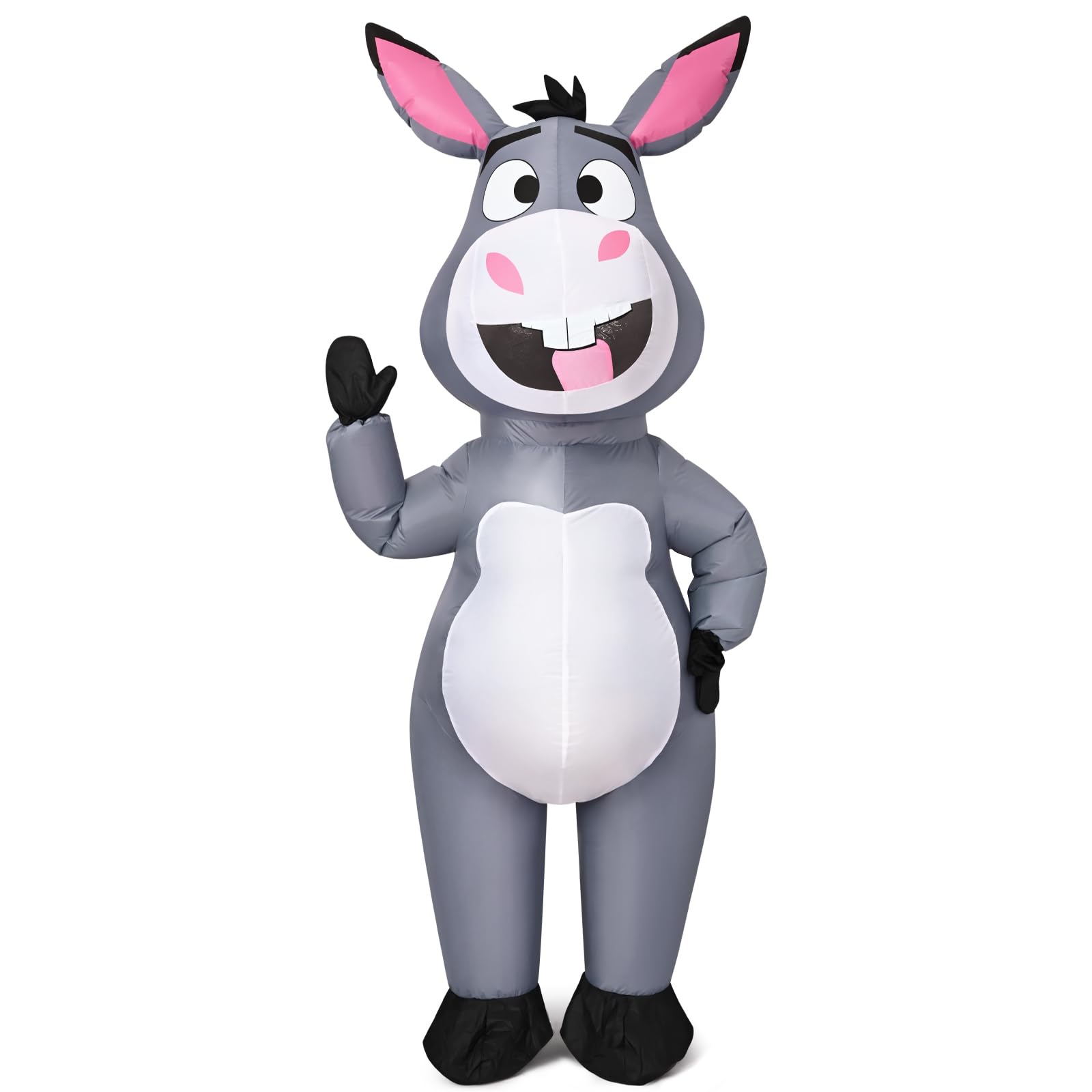 Inflatable Donkey Costume Adult, Blow Up Donkey Halloween Costume