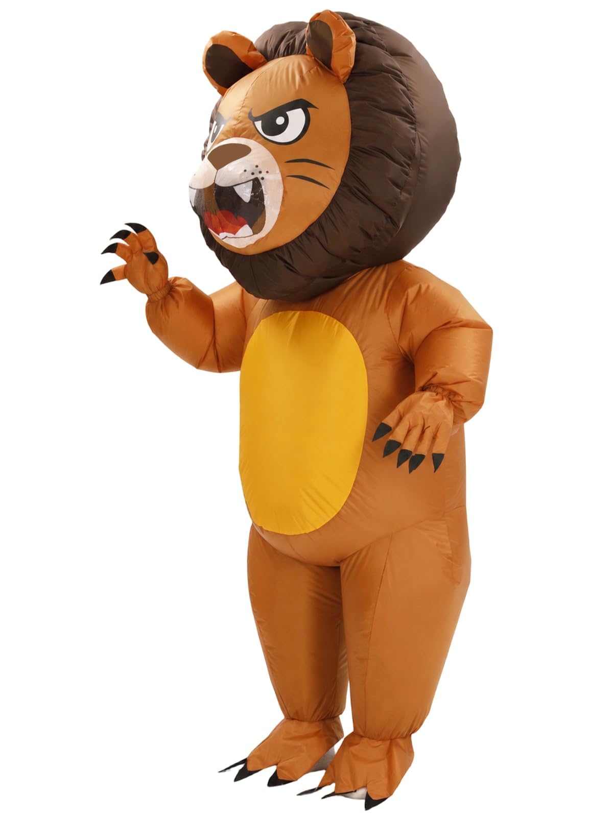 Inflatable Lion Costume for Adults, Halloween Funny Blow Up
